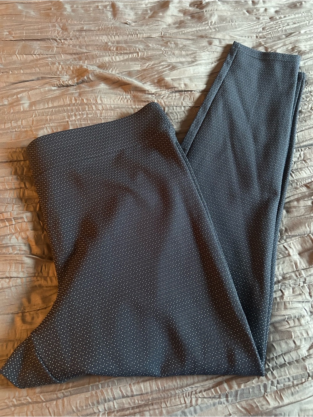 NWT. Loft Navy Microdot Dress Leggings